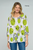 Et' Lois Lime Bubbles Soft Knit Top