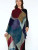 Sevya Color Block Wool Shawl