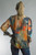 Tempo Paris Silk Abstract Print Blouse