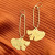 Fluff Hardware Ginkgo Earrings