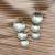 Fluff Hardware Small Pebble Earrings