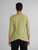 Cut Loose Mesh Dot Double Layer V-Neck Tee