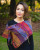 In Style Plum Boiled Wool Scarf