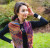 In Style Plum Merino Wool Scarf