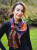 In Style Plum Merino Wool Scarf