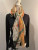 In Style Abstract Patterns Linen 3 in 1 Poncho/ Cape/ Scarf