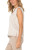 Liverpool Oatmeal Heather French Terry Sleeveless Top