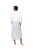 Tulip White Cotton Gauze Parker Jacket