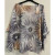 LOOWIE Pogra Grey Floral Printed Sweater