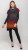 Miss Nikky Orange Long Sweater Vest