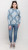 Miss Nikky Blue & White Feather Sweater