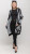 Miss Nikky Black & White Feather Cardigan