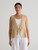 Cut Loose Hanky Linen One Button Vest