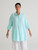 Cut Loose Hanky Linen OSize Shirt