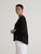 Cut Loose Rayon Parachute Balloon Sleeve Top