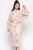 Sevya Ivory Reva Block Print Kimono Robe