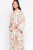 Sevya Ivory Reva Block Print Kimono Robe