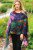Sevya Leela Lotus Wool Shawl