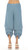 Inoah Denim Textured Knit Ruched Pant