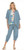 Inoah Sky One-Size Textured Knit Cardigan