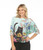 Inoah Misty Bloom Elbow Sleeve Top