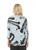 Inoah Sky Ink Flow Nubby Knit Top