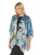 Inoah Sky Stronger One-Size Nubby Knit Shawl Cardigan