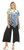 Inoah Marilee Pointed Hem Knit Top