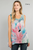 Et' Lois Flamingo Strut Soft Knit Top