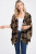 Et' Lois Hazy Burnt Diamonds Open Wrap Shawl