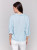 Charlie B Chambray Tencel Front Tie Blouse