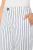 Liverpool White Stripe Crop Pants