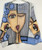 LOOWIE Grey Picasso Printed Sweater