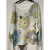 LOOWIE White Daisy Printed Sweater