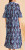 LOOWIE Blue Geometric Cotton Maxi Dress