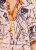 LOOWIE Cream Geometric Cotton Maxi Dress