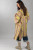 Saachi Light Green Ikat Stripe Jacket