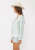 Lovestitch Floral Embroidered Split Neck Blouse