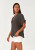 Lovestitch Lagoon Cotton Gauze Dolman V-Neck Top