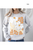 Refinery Boho Daisies Cotton Sweatshirt