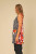 Chalet Peony & Dots Crinkle Mesh Tunic