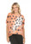 Inoah Dottie Burnout & Mesh Top
