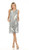 Inoah Scuttle Burnout & Mesh Dress