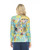 Inoah Art Collage Mesh Top