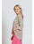 APNY Colorful Spot Silky Tie Blouse