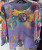 LOOWIE Purple Peace & Love Printed Sweater