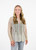 Shannon Passero Numbers & Dots Mesh Top