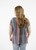 Shannon Passero Numbers & Dots Mesh Top