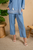 Paparazzi Light Wash Tencel Denim Crop Pants