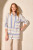 Tribal Mixed Stripe Long Shirt